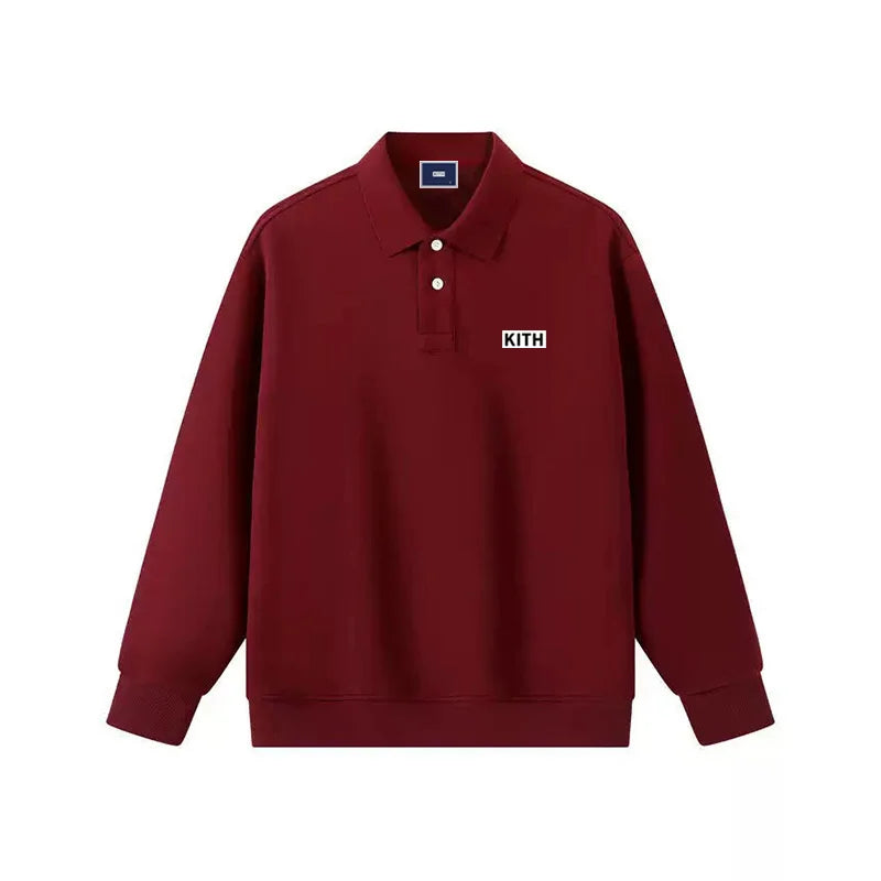 Autumn Winter High Quality Sweatshirts Cotton Brand Embroidery Logo Casual Hoodie Men Long Sleeve Women Polo Tracksuit Tops