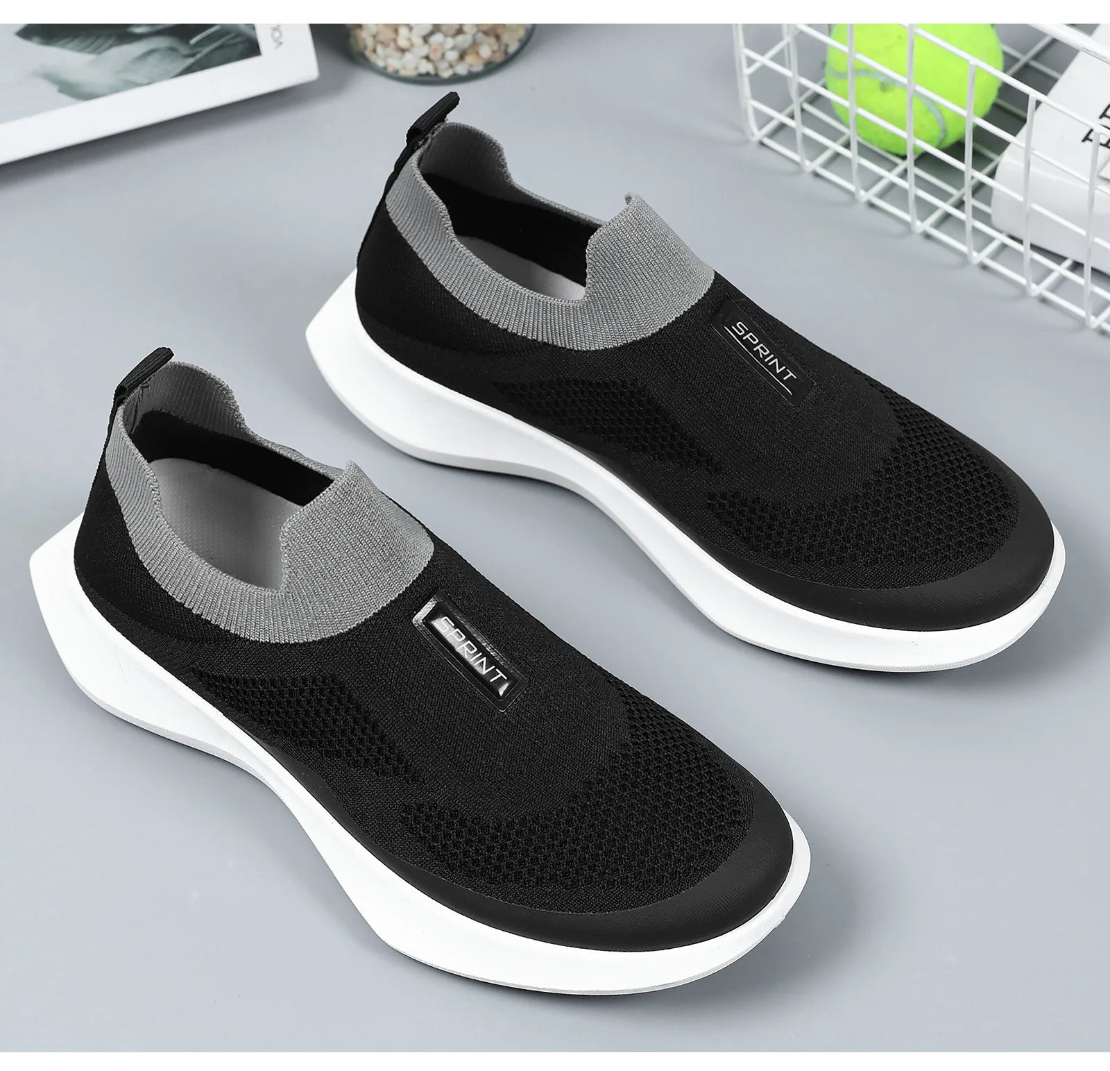2026 Spring/Summer New Men's Versatile Casual Single Shoes Sports Shoes Breathable and Comfortable Men's Shoes
