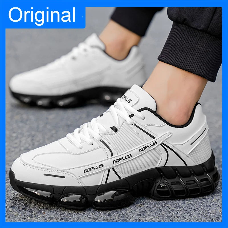 Men's Sports Shoes Light Anti-Slip Rebound Flat Bottom Outdoor Walking Leisure Shoes Autumn Fashion Versatile Running Shoes