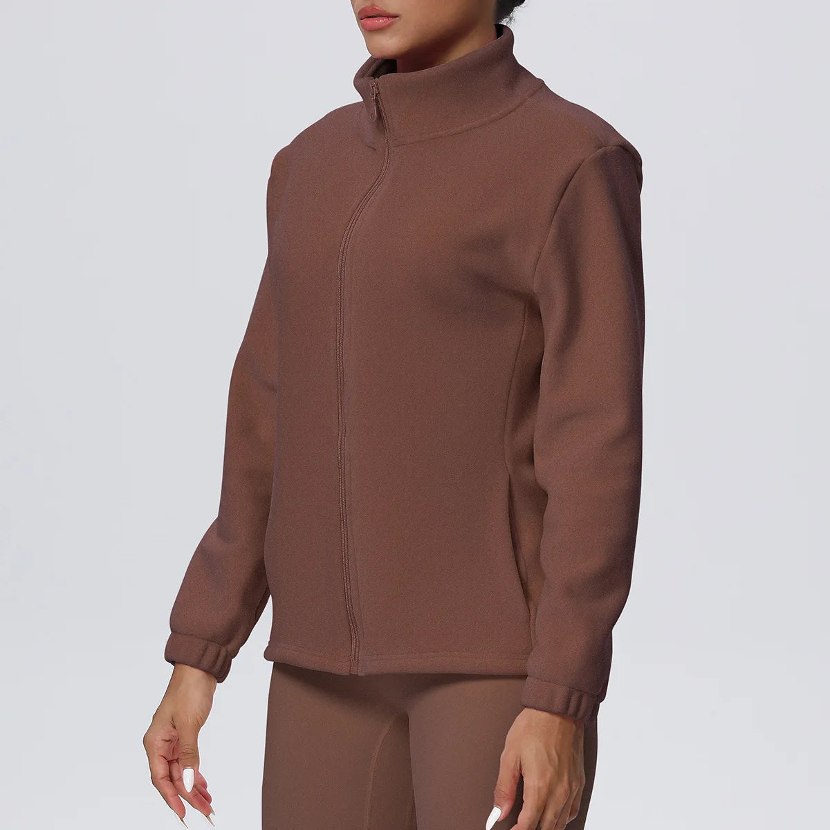 Women's Fitness Long Sleeve Sport Jacket Workout Coat Gym Training Outdoor Recreation Yoga Sportswear