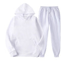 Men's Autumn and Winter New Solid Color Hoodie and Pants Two-Piece Set Fashionable Casual Sports Set Size S-3XL Men's Tracksuit