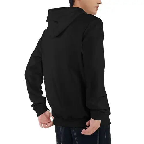 NOT FRIENDLY Men's Hoodie, Black, White Text, Regular Fit, Statement Outfit