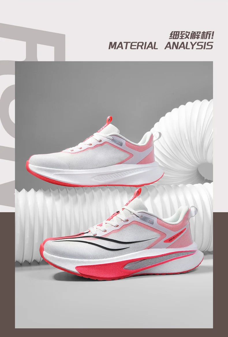Specialty Men Running Shoes Carbon Board Sports Breathable Lightweight Women's Comfortable Athletic Nonskid Marathon Sneakers