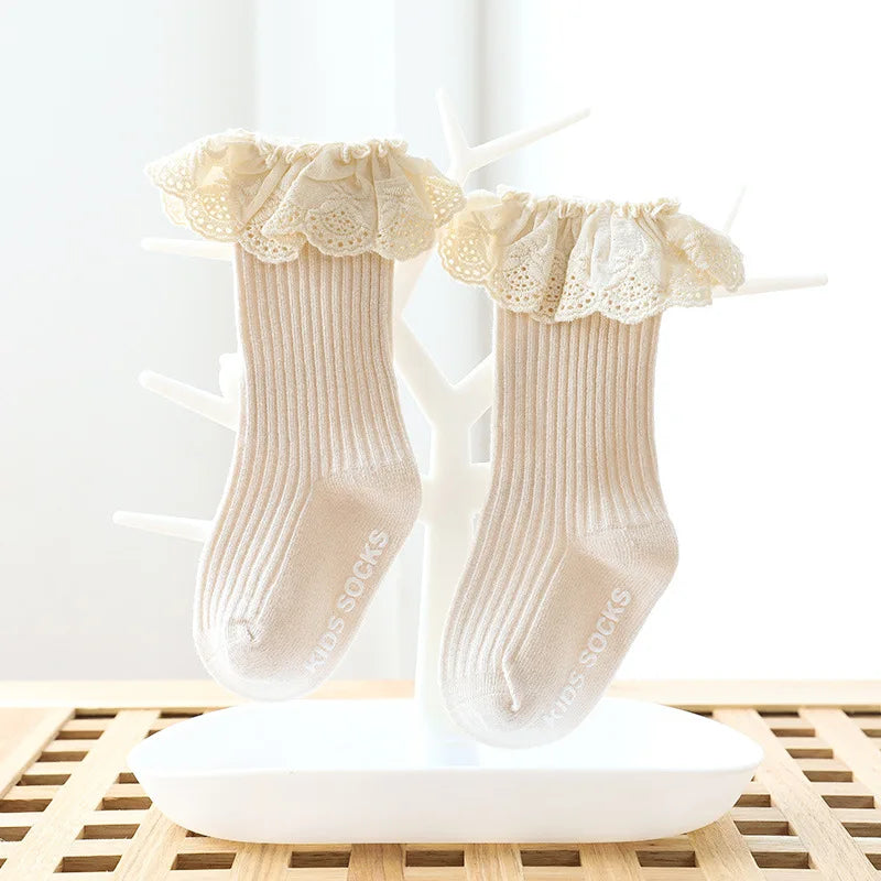 Baby Socks Newborn Lace