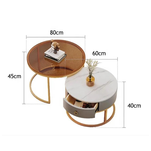 Modern wood and tempered