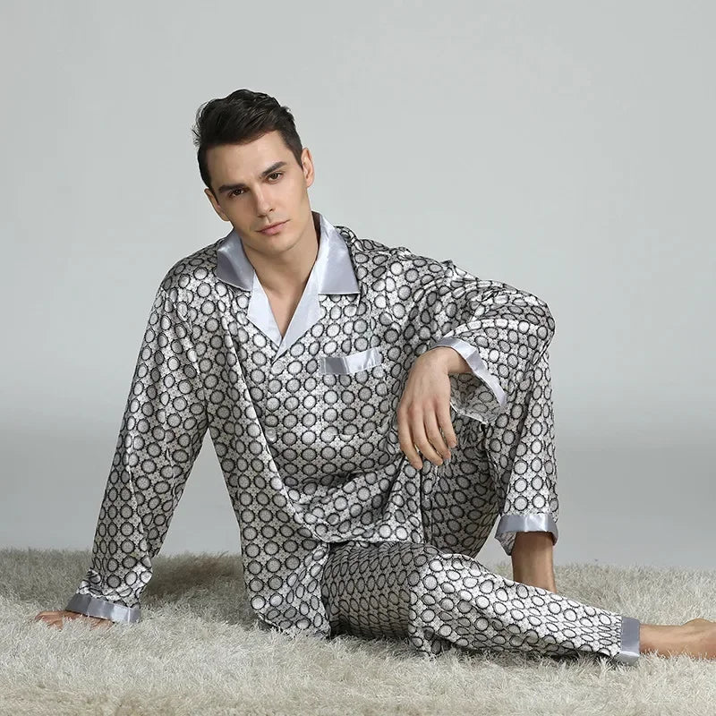 Silky Sleep Outfits for Men