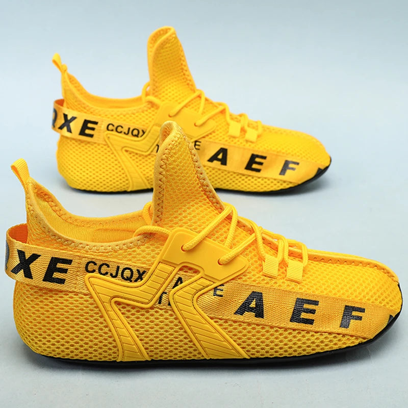 Mesh Men's Shoes Fashion Summer Breathable Sports Shoe Men's Sneakers Lightweight Walking Casual Tennis Shoe