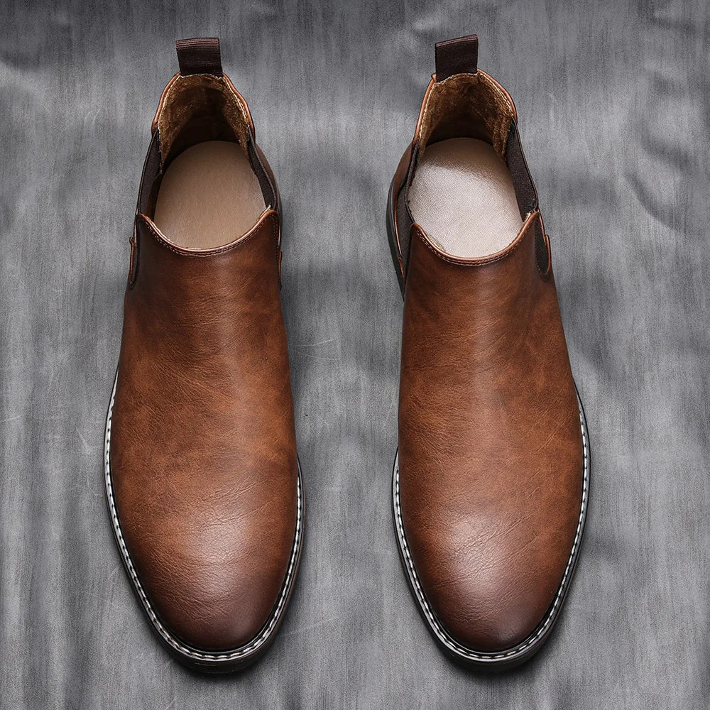 Men Boots Retro Brand