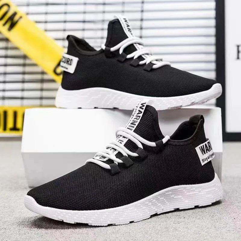Men's Casual Lightweight Mesh Sports Shoes - Summer Outdoor Breathable Comfort Running Shoes