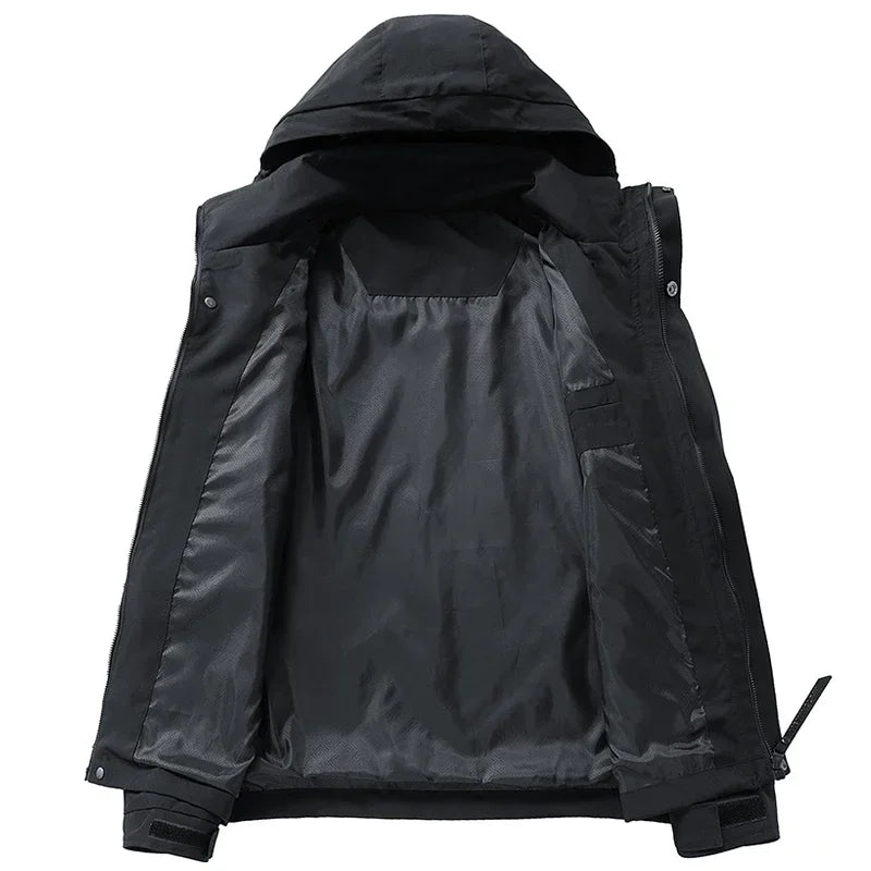 CHRLCK Unisex Waterproof Hiking Jackets Windproof Windbreakers for Men and Women - Ideal for Camping and Fishing