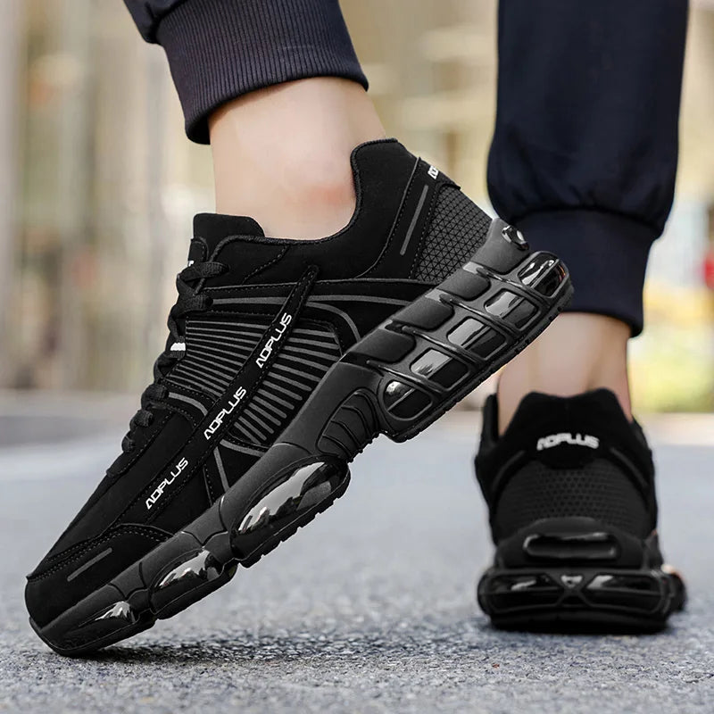 Men's Sports Shoes Light Anti-Slip Rebound Flat Bottom Outdoor Walking Leisure Shoes Autumn Fashion Versatile Running Shoes