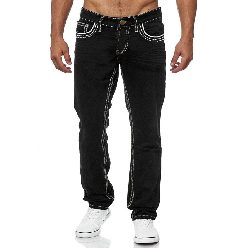 Classic Straight Jeans — Refined Denim