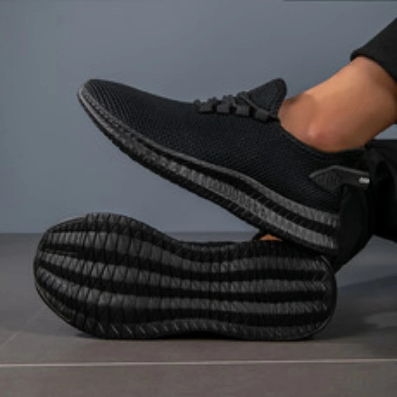New Summer Casual Original Men's Sneakers Soft Sole Mesh Jogging Lightweight Men's Breathable Vulcanized Shoes