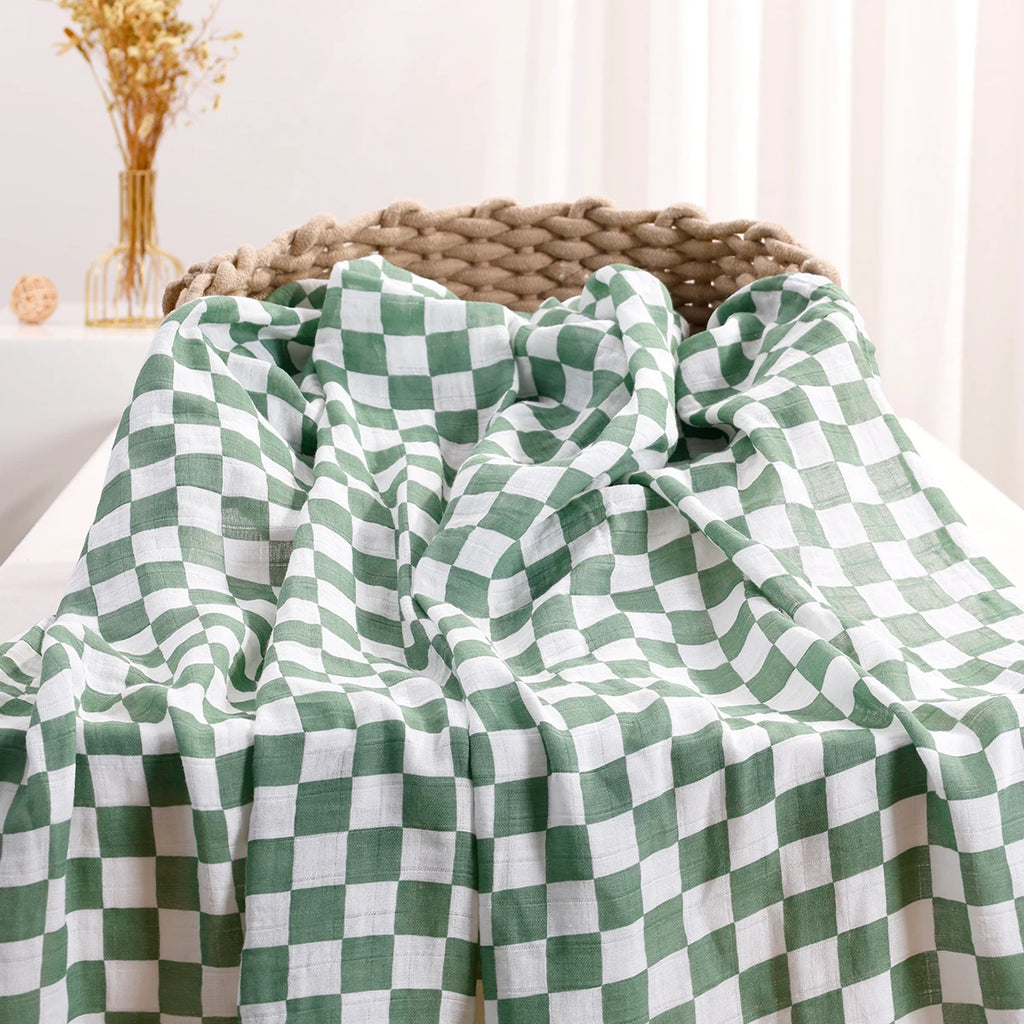 120*110CM Baby Muslin Blanket Super Soft Baby Wrap For Newborn