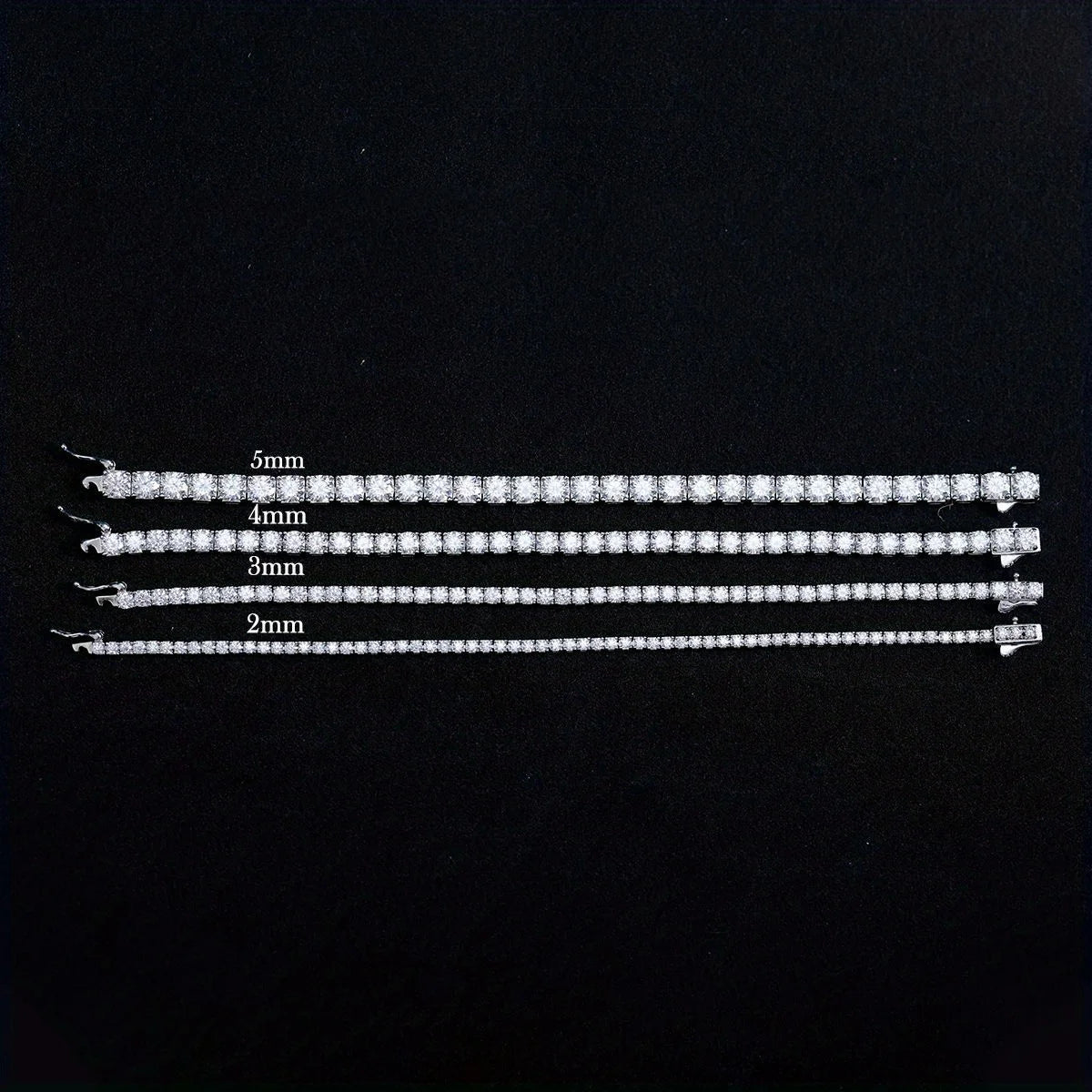 S925 Sterling Silvery Tennis