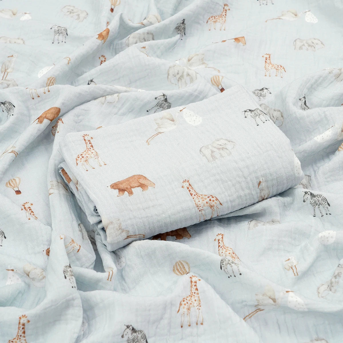 Soft Cotton Baby Blanket - Comfortable Print Infant Blanket