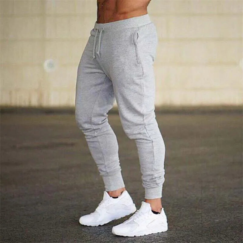 Men's Sports Pants - Running, Fitness, Football Training, Slim Fit Casual Sports Pants
