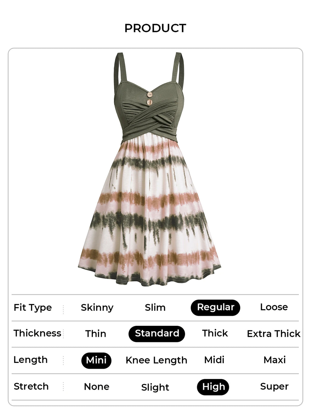 Ladies Kinsley Warm Dress