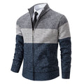 Men's Autumn and Winter New Stand-up Cardigan Sweater Trend Sweater Coat