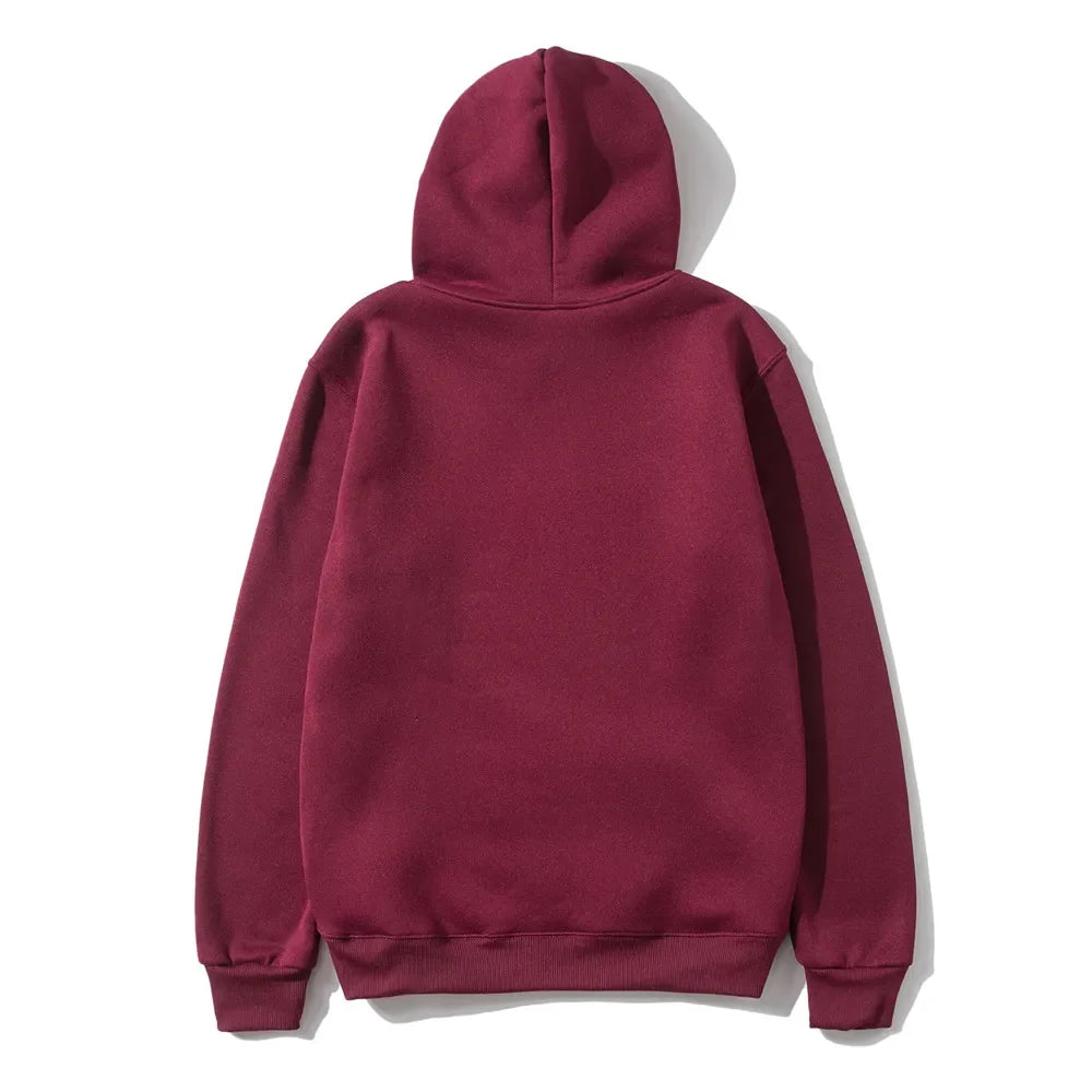 Men's Hoodies Women's Pullover Spring Autumn Casual Hoodie Sweatshirts Solid Color Hoodies Oversize Black Sweatshirt For Male