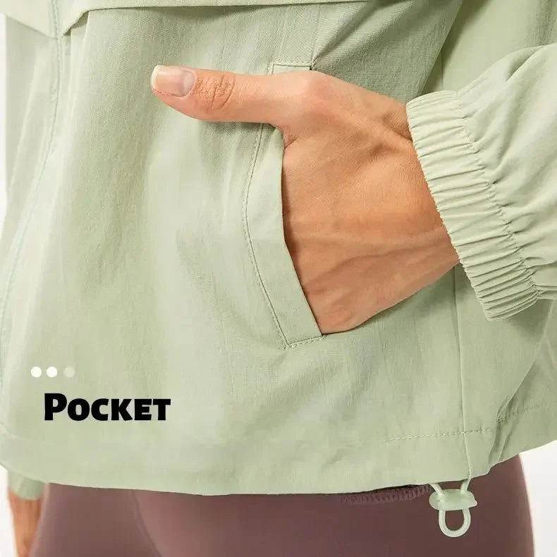 Women Autumn Winter Yoga Wear Sports Sweatshirt Modal Loose-Fit Casual Stand Collar Running Fitness Top Pants Breathable Soft