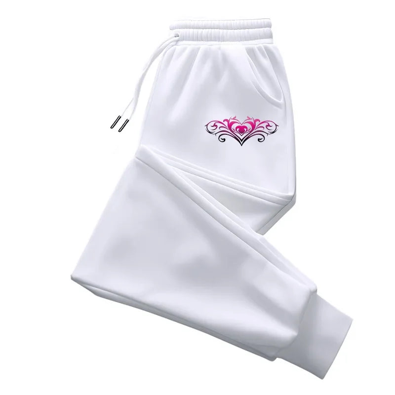 Quality Women's Sweatpants Fashion Printing Casual Street Pants Outdoors Jogging Sports Trousers Daily Office Home Woman Pants