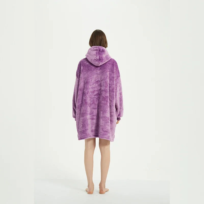 Winter Blanket Hoodie Oversized
