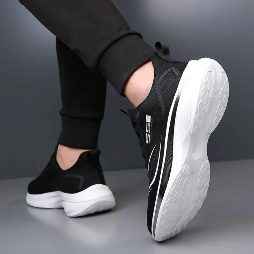 Swartz Marathon Shoes Men Sneakers - Comfortable Lightweight Sports Running Shoes - Luxury Footwear