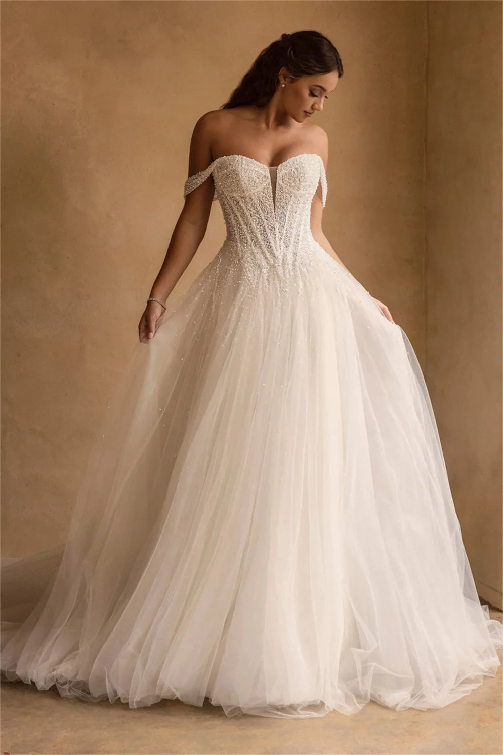 Shiny Beaded Sequined Sweetheart