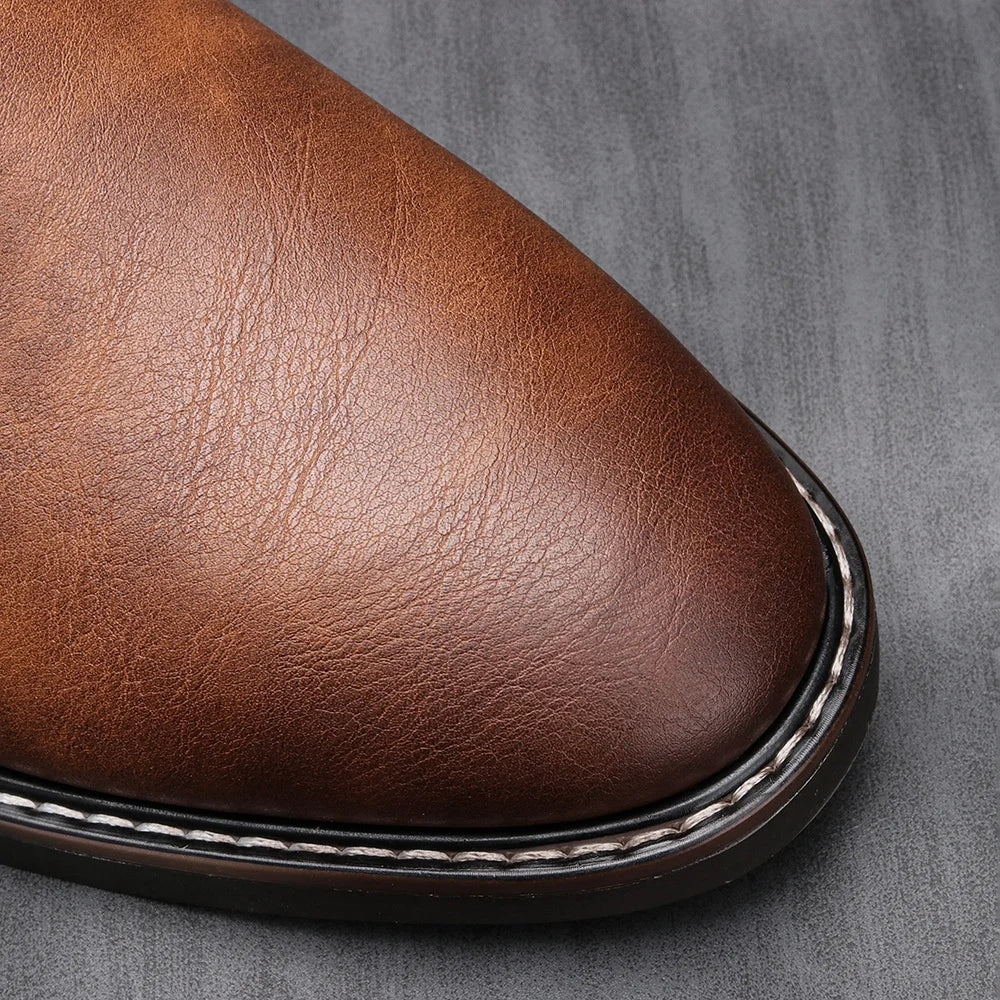 Men Boots Retro Brand