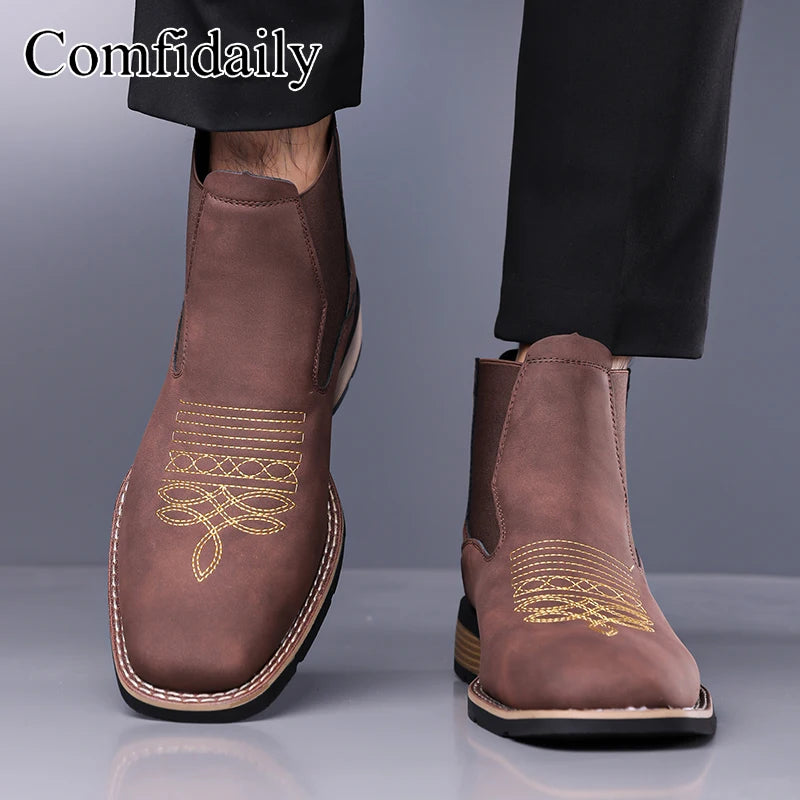 Men's Chelsea Boots Retro