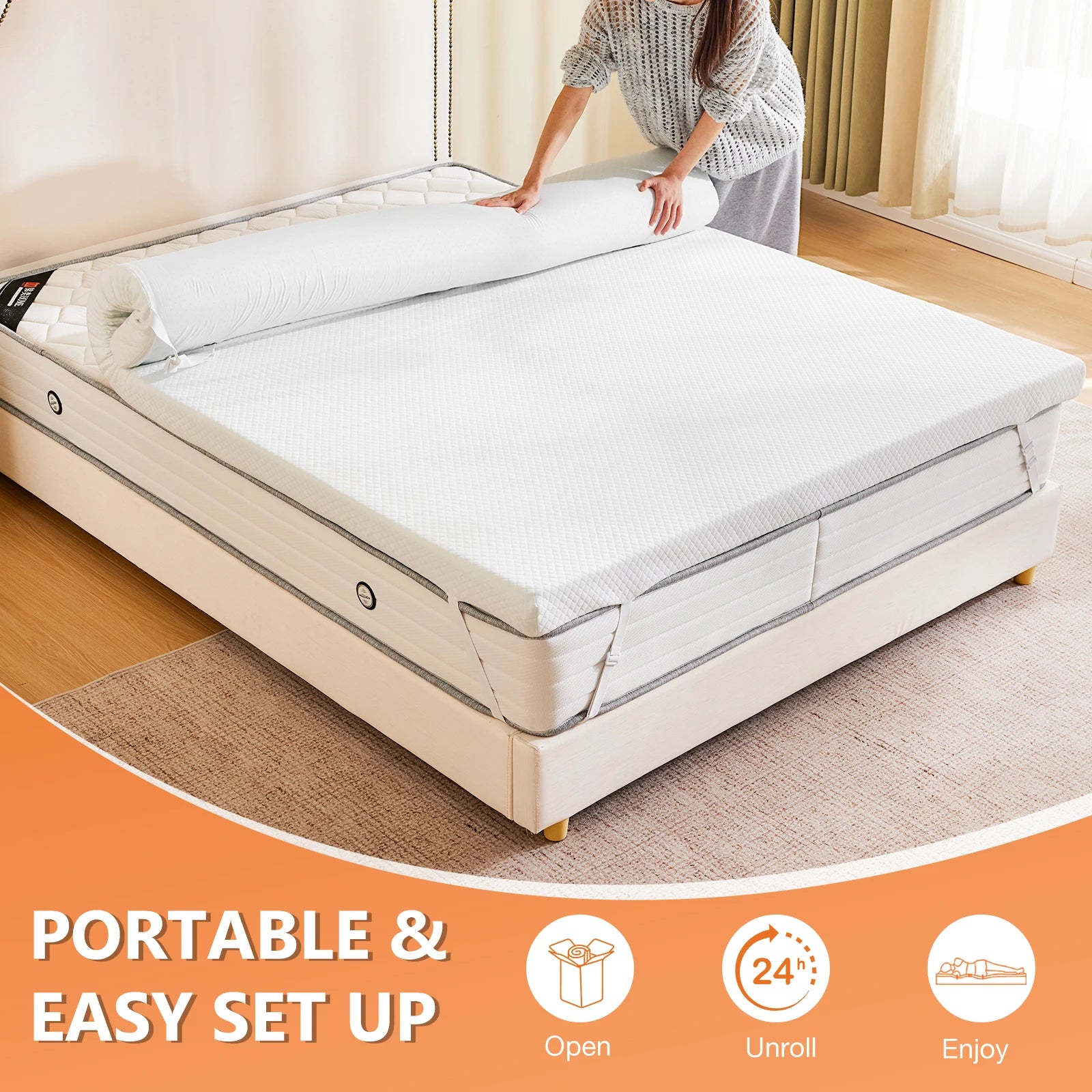 JHK 4 Inch Mattress