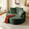 Oversized Round Chaise Lounge