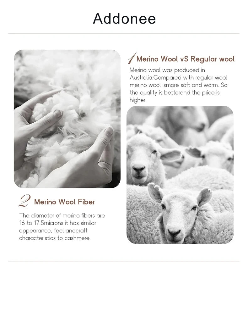 Merino Wool Sweater — Premium Knits Collection