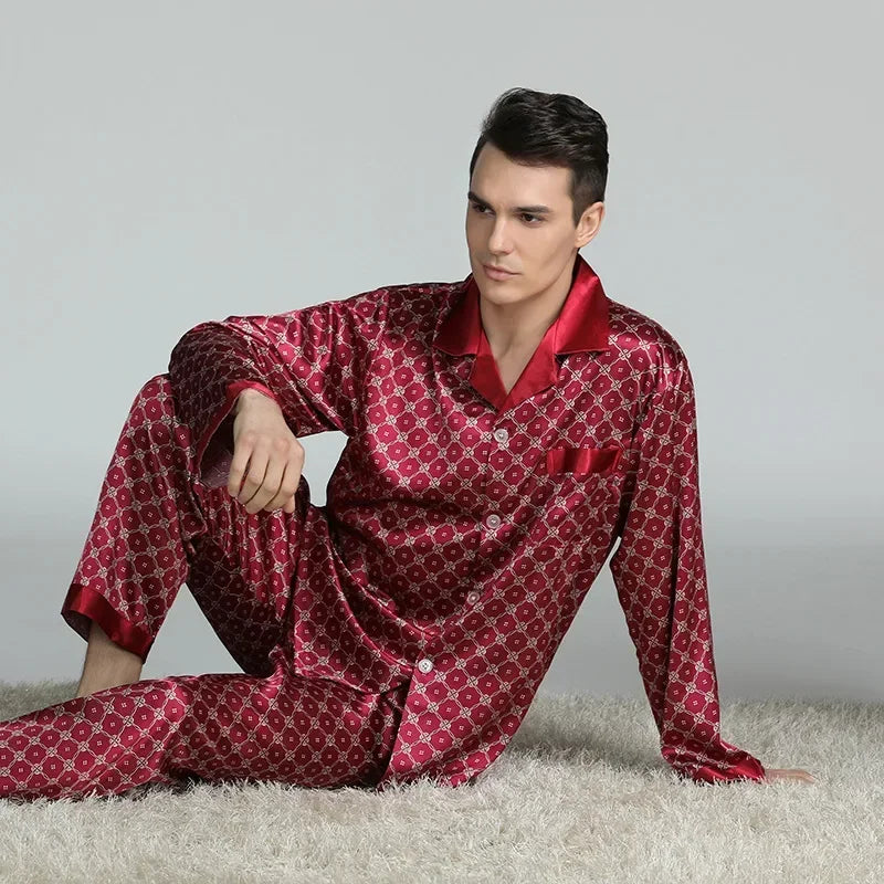 Silky Sleep Outfits for Men