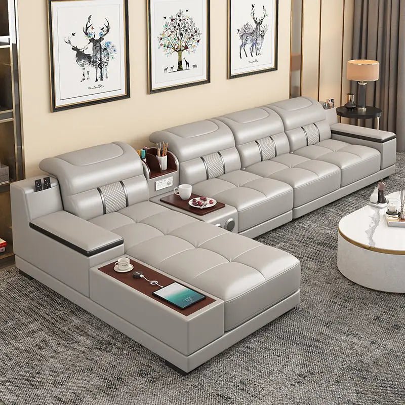 Milano Leather Sofa — Designer Collection