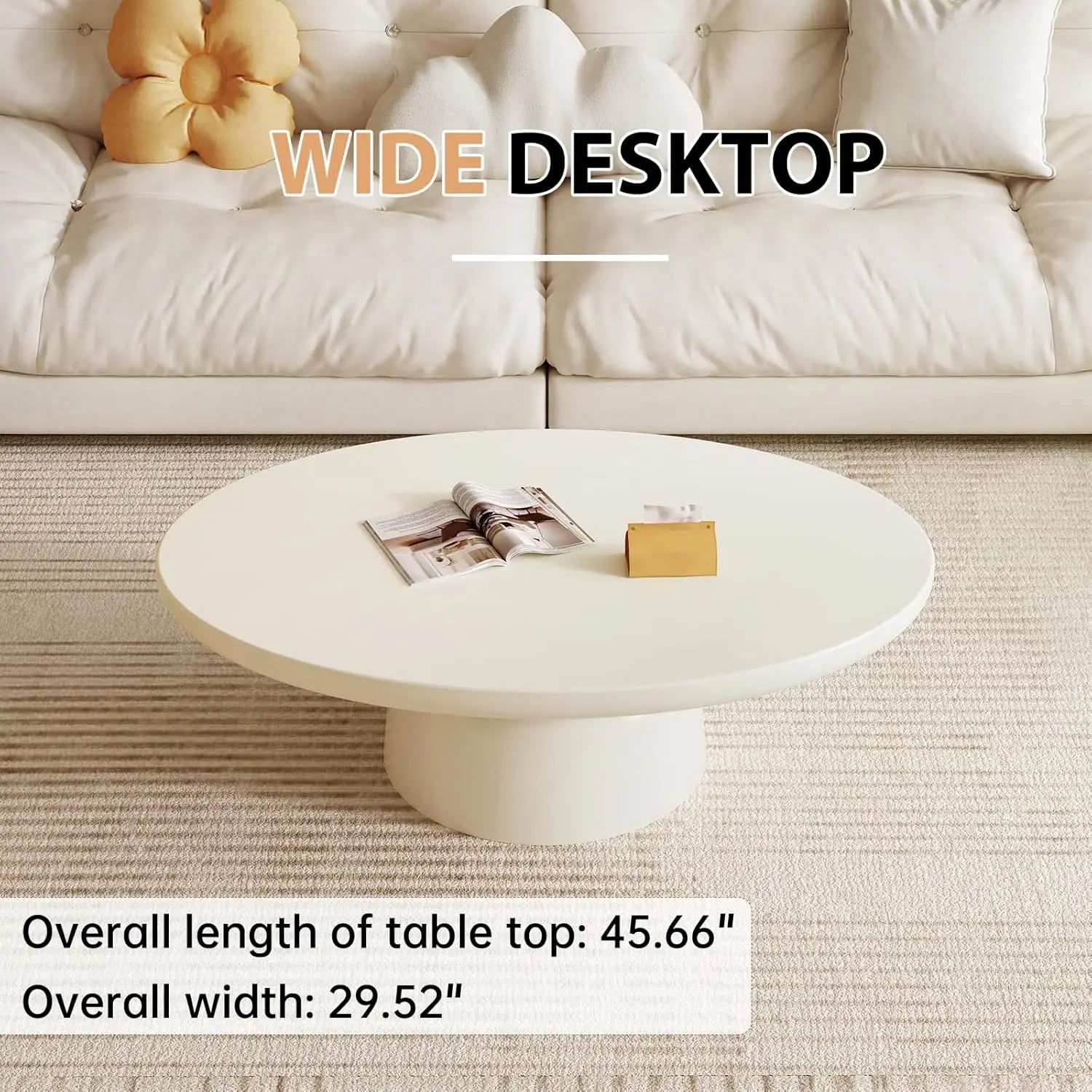 Oval Coffee Table for