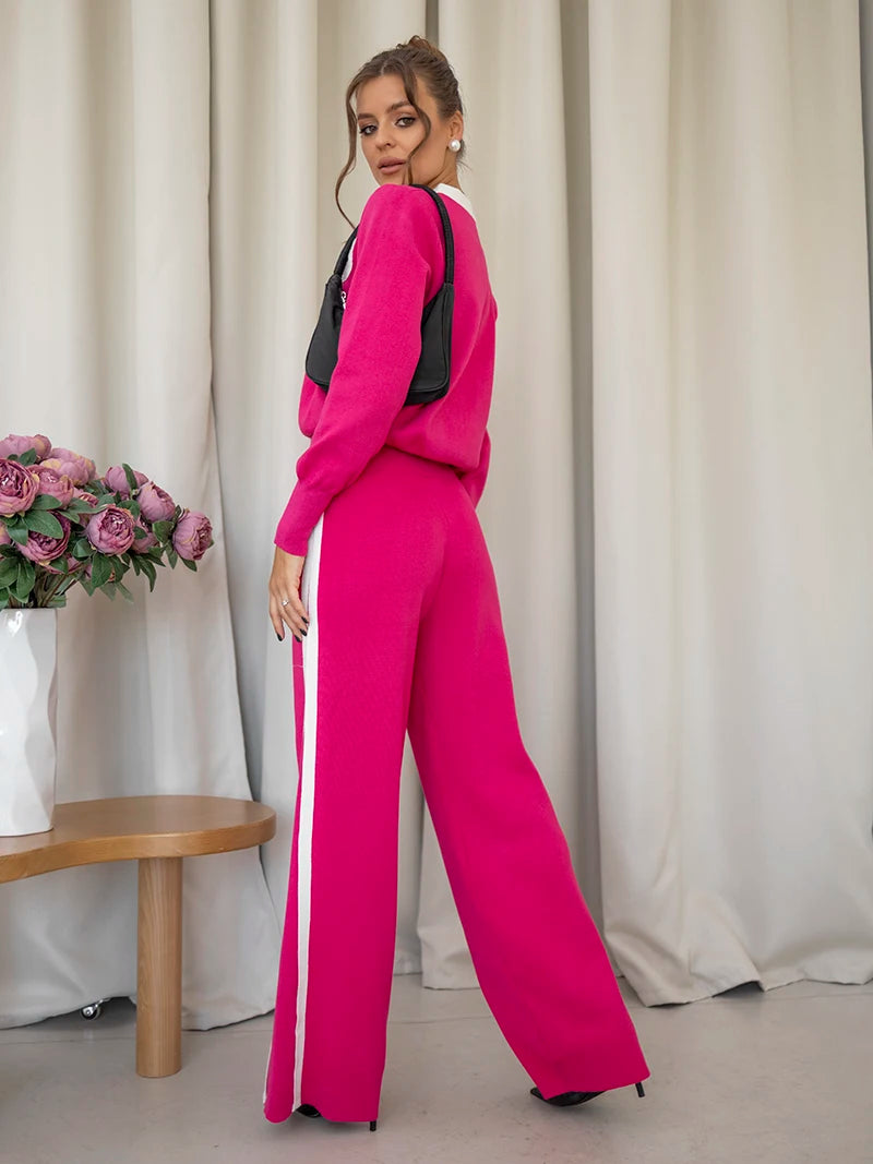 Rita Pajamas | Women Knitted Suit | Two Piece Tracksuit for Women