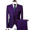 Mens Pink Three-piece Business