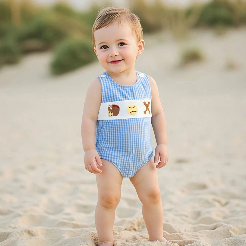 Toddler Boy Sleeveless Romper