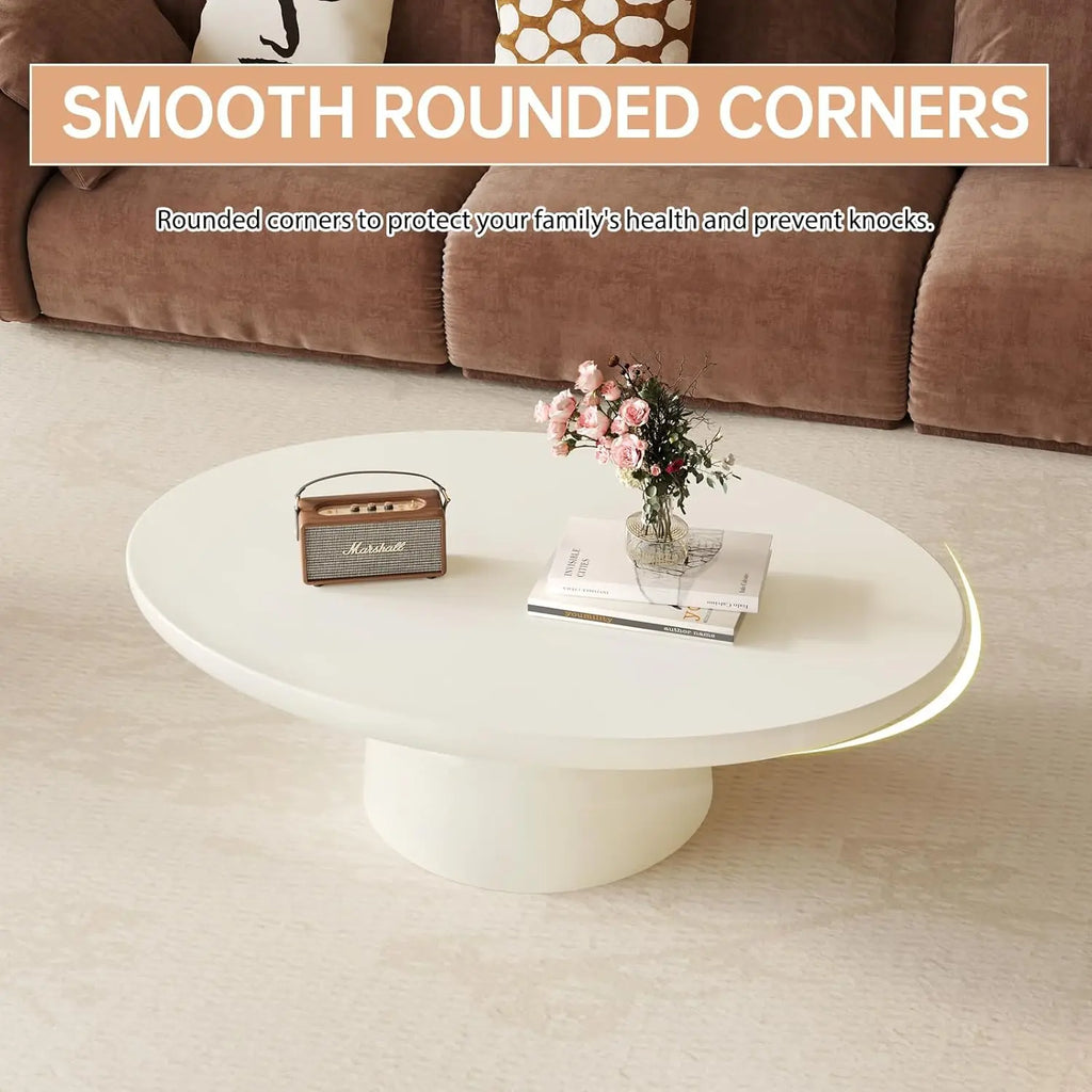 Oval Coffee Table for