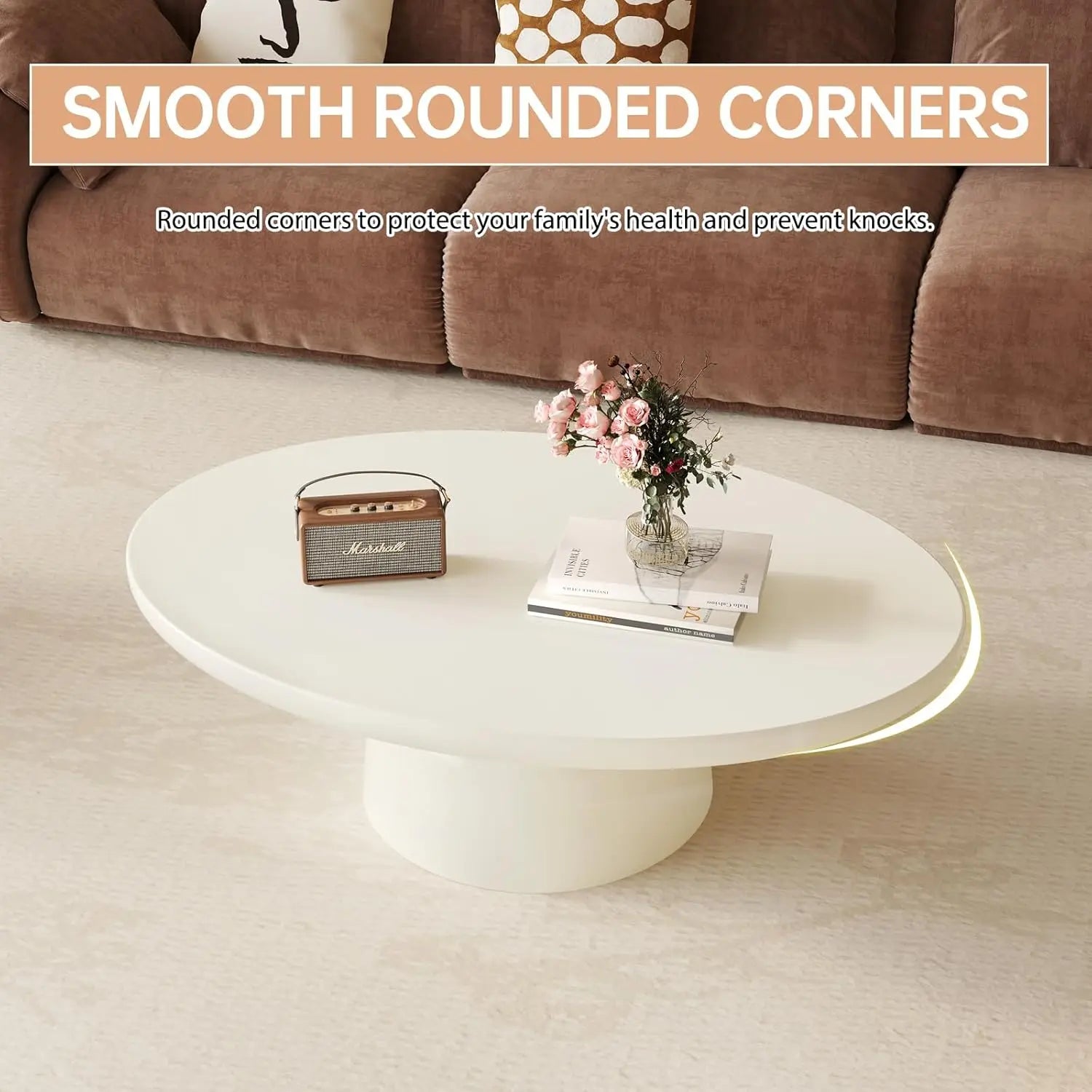 Oval Coffee Table for