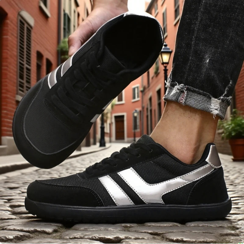 New Fashion Wide Toe Men's Shoes Unisex Outdoor Running Zero Drop Casual Sneaker Fashion Minimalist Soft Wide Barefoot Shoes