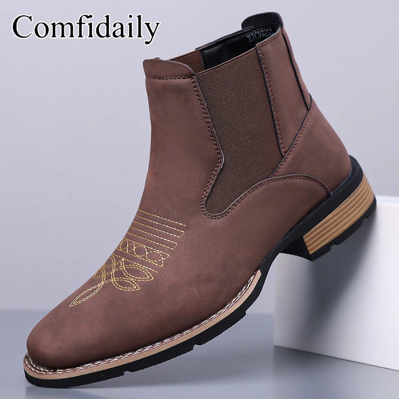Men's Chelsea Boots Retro