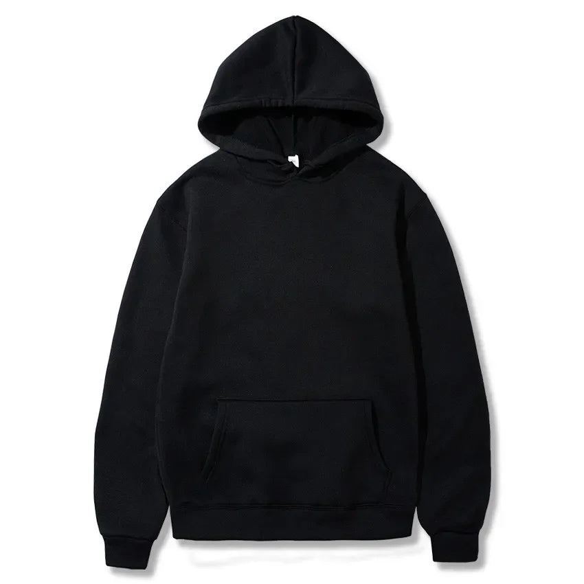 Men's Brand Monochrome Casual Top - Hip-hop Hoodies for Men and Women - Sportswear in Red, Black, Gray, Pink - Fashionable Autumn Wear