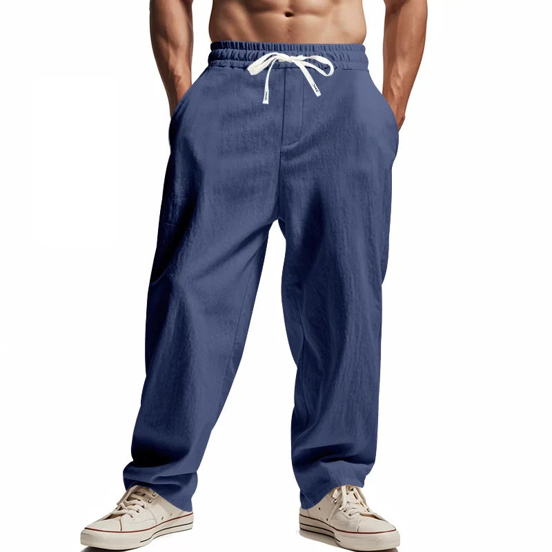 Linen Wide Leg Trousers — Summer Collection