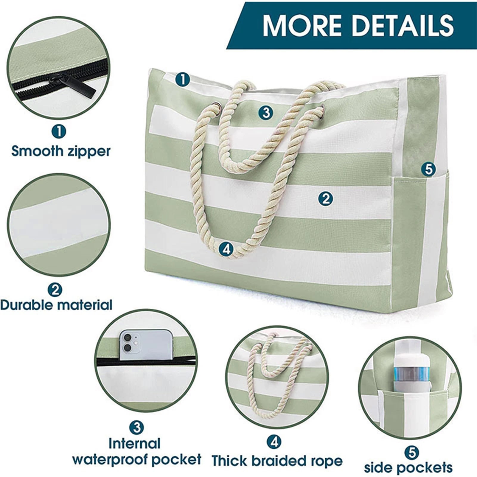 Women Beach Bags Large