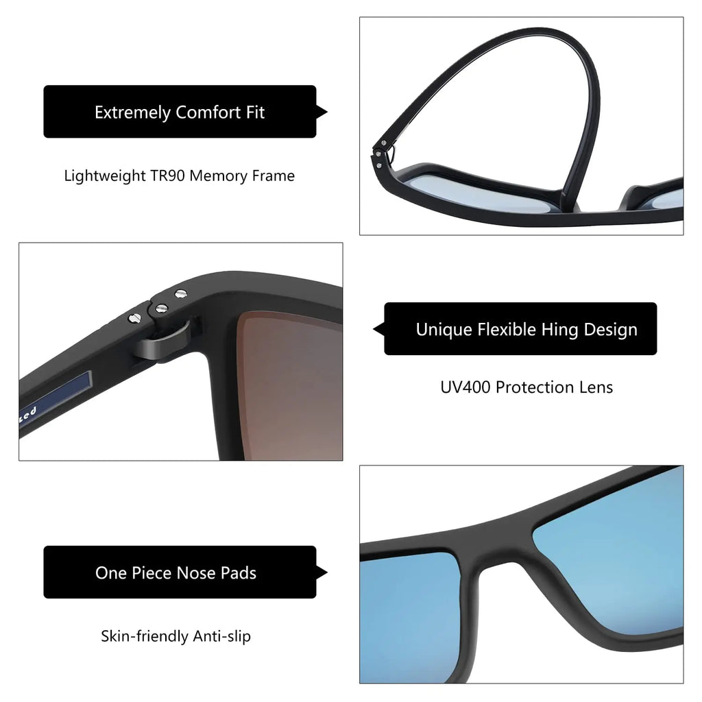 ZENOTTIC Polarized Sunglasses for Men