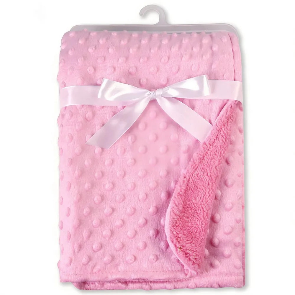 Baby Blanket & Swaddling Thermal Soft Fleece Blanket