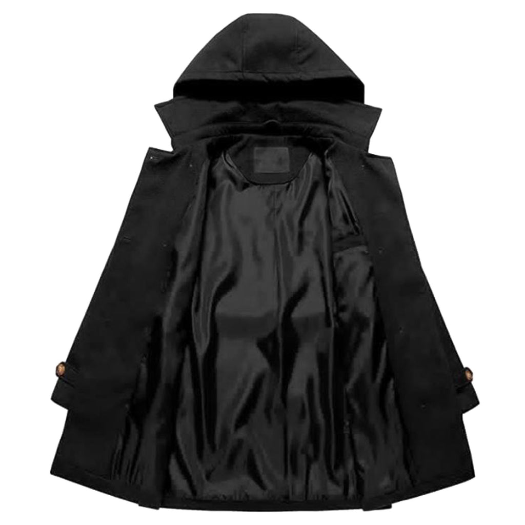 Winter Jackets For Women Autumn Winter Hooded Vintage Thicken Sheepskin Jacket With Lace Up Lapel Collar Long Sleeve Jackets